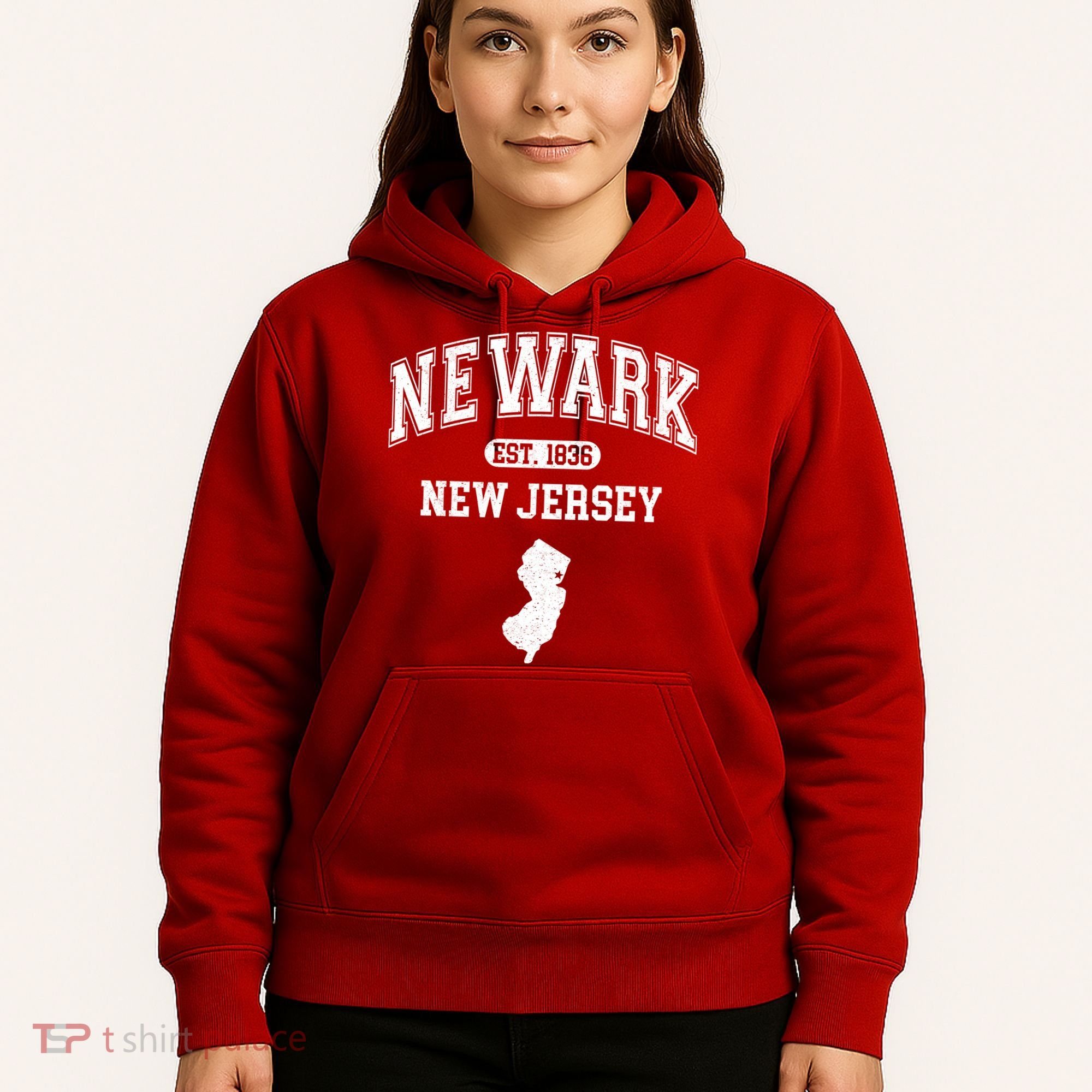 Newark New Jersey Est 1836 Varsity Hoodie
