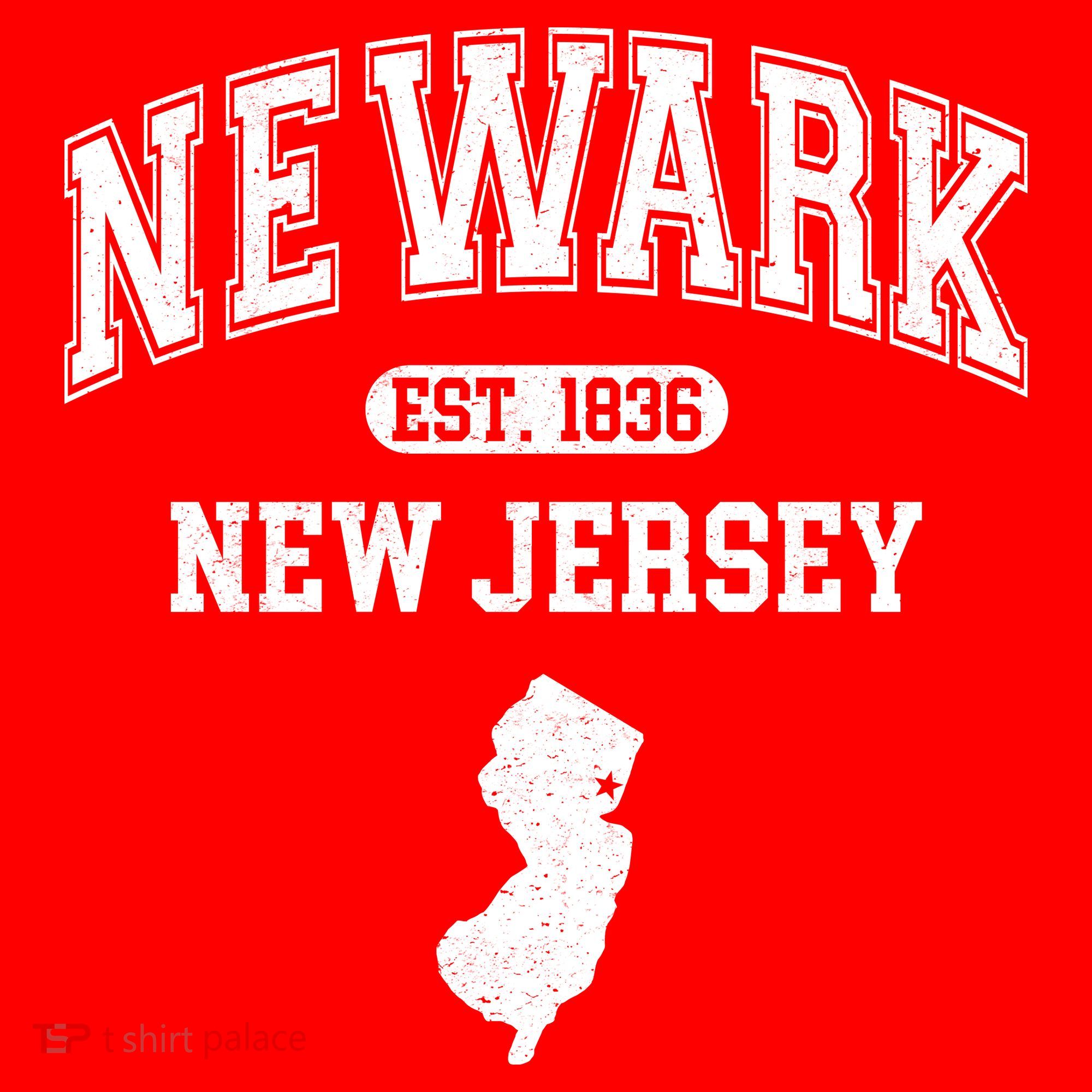 Newark New Jersey Est 1836 Varsity Sweatshirt