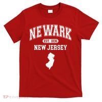 Newark New Jersey Est 1836 Varsity T-Shirt thumb 0