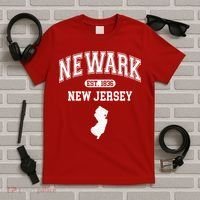Newark New Jersey Est 1836 Varsity T-Shirt thumb 5