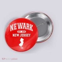 Newark New Jersey Est 1836 Varsity Button thumb 0