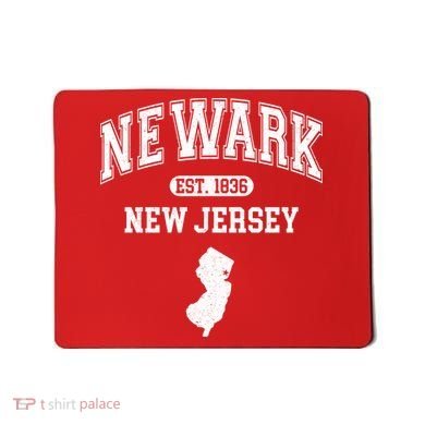 Newark New Jersey Est 1836 Varsity Mousepad