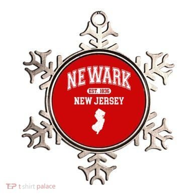 Newark New Jersey Est 1836 Varsity Ornament