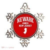 Newark New Jersey Est 1836 Varsity Ornament thumb 0