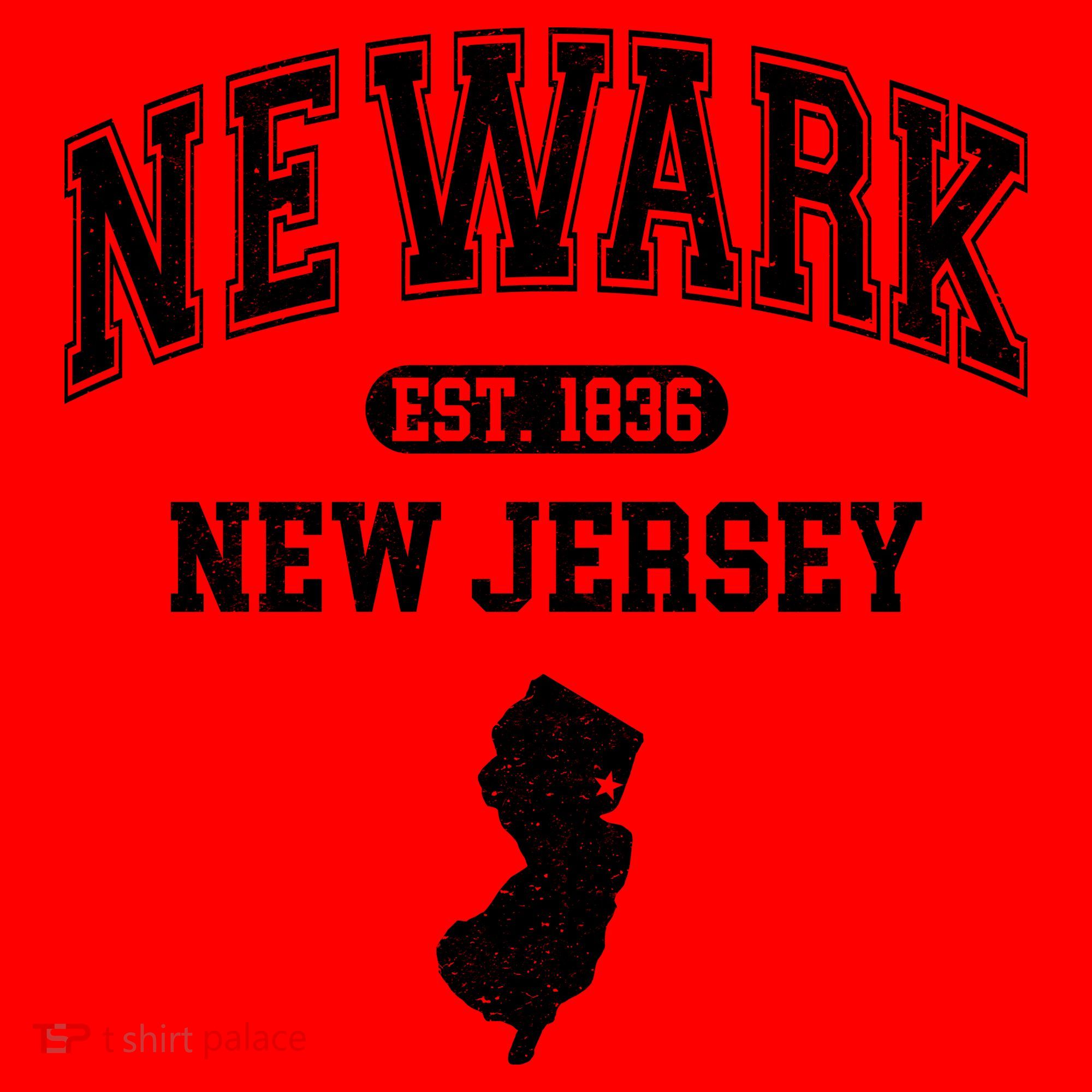 Newark New Jersey Est 1836 Varsity Santa Hat