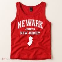 Newark New Jersey Est 1836 Varsity Tank Top thumb 2