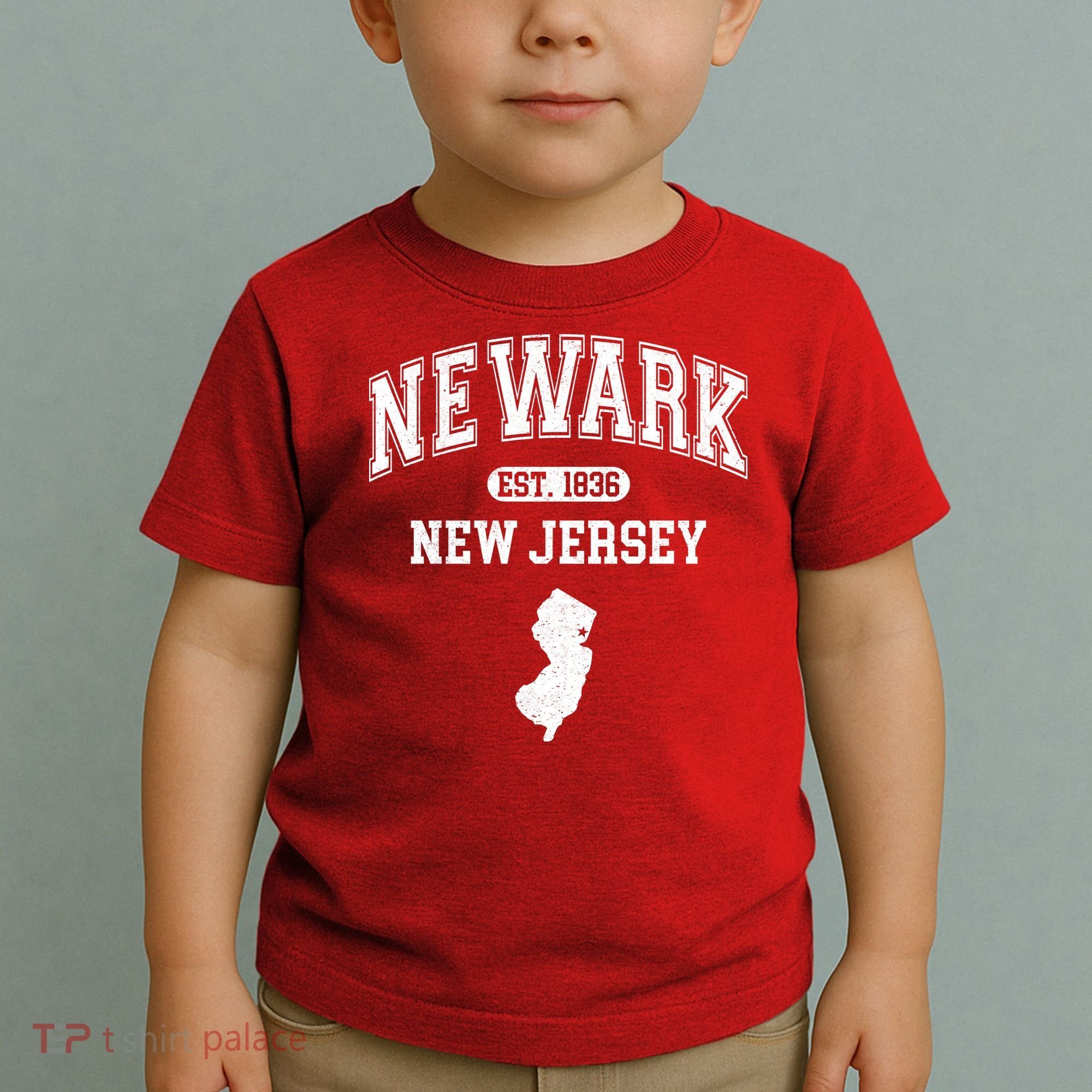 Newark New Jersey Est 1836 Varsity Toddler T-Shirt