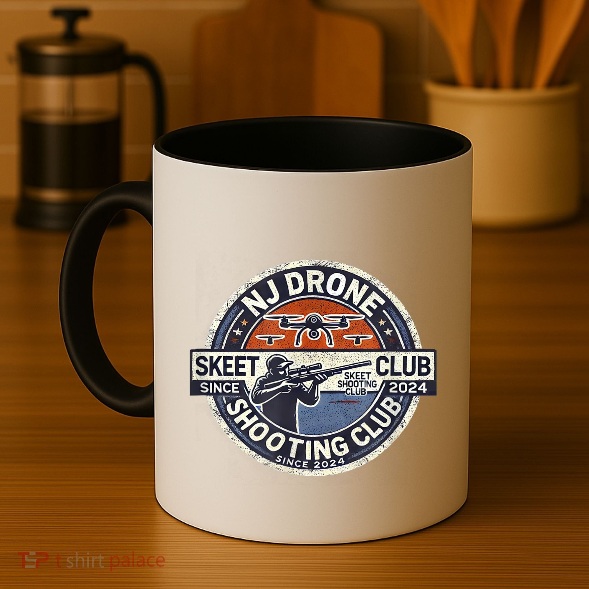 Nj New Jersey Drone Skeet Shooting Club Coffee Mug