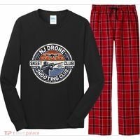 Nj New Jersey Drone Skeet Shooting Club Long Sleeve Pajama Set thumb 0