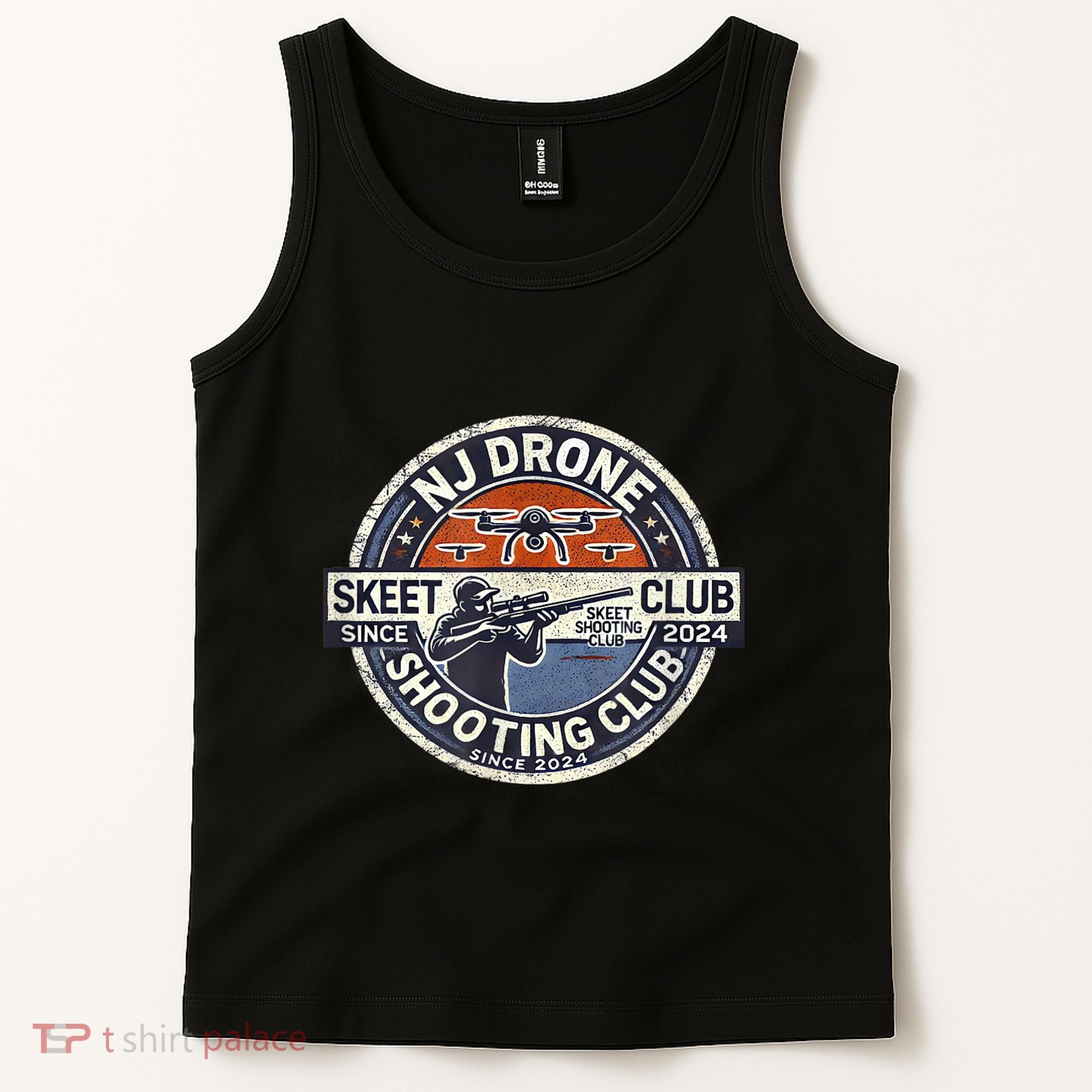 Nj New Jersey Drone Skeet Shooting Club Tank Top