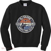 Nj New Jersey Drone Skeet Shooting Club Kids Sweatshirt thumb 0