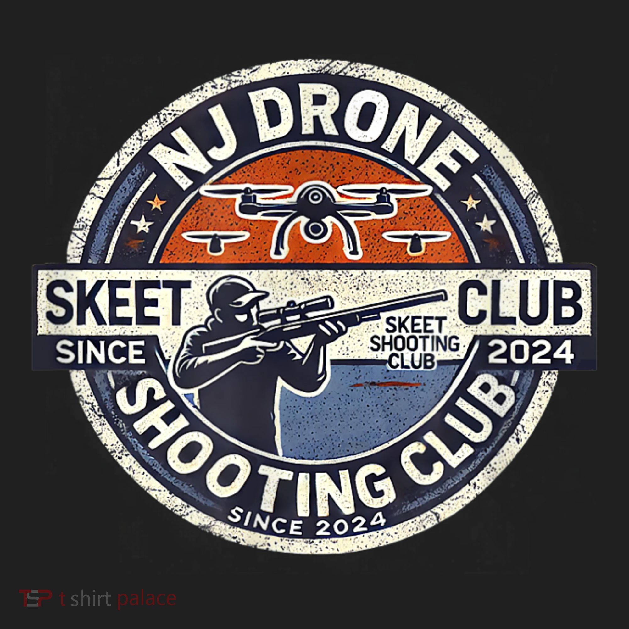 Nj New Jersey Drone Skeet Shooting Club Kids Plaid Pajama Set