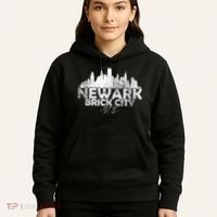 Newark New Jersey Nj Brick City Skyline Hoodie thumb 5