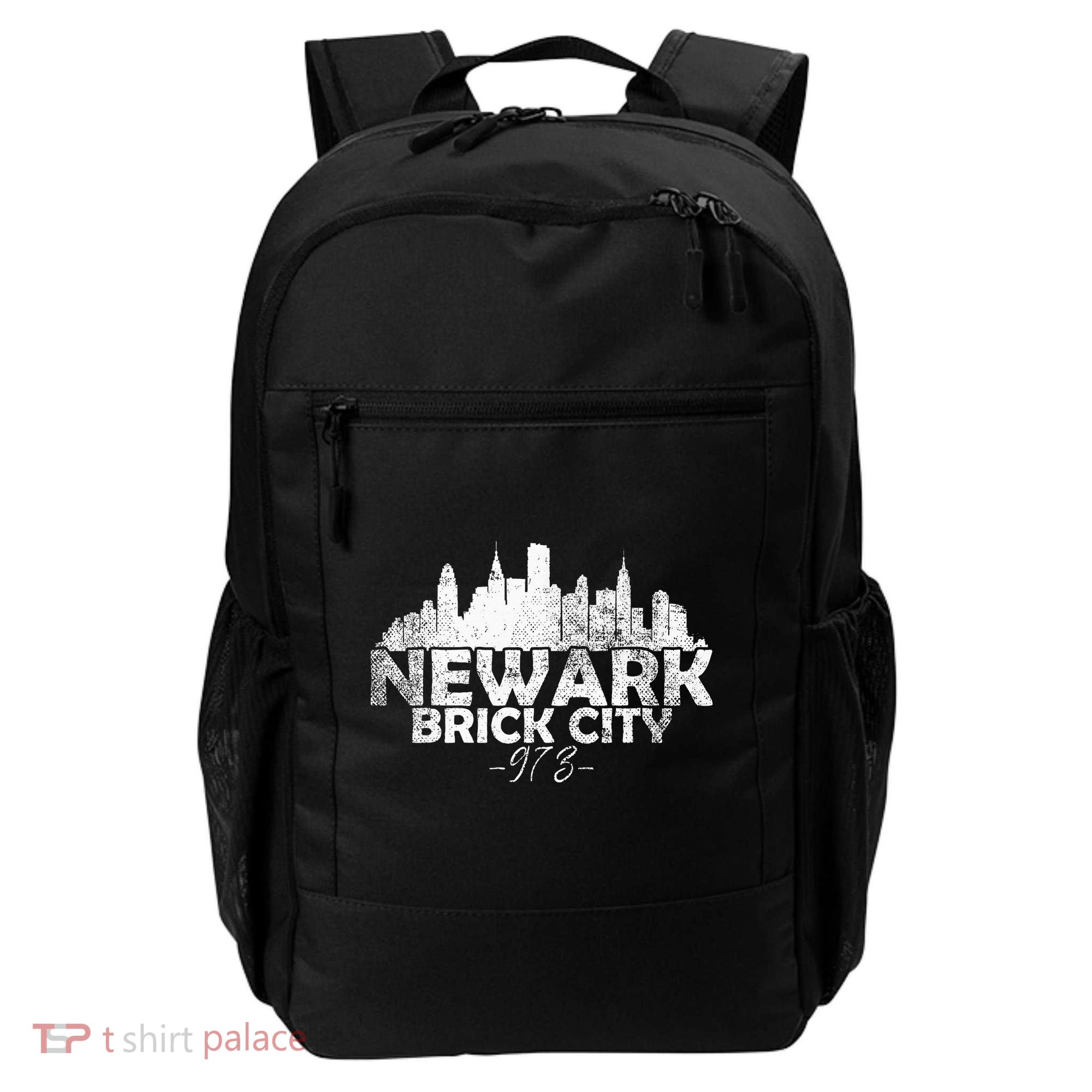 Newark New Jersey Nj Brick City Skyline Backpack