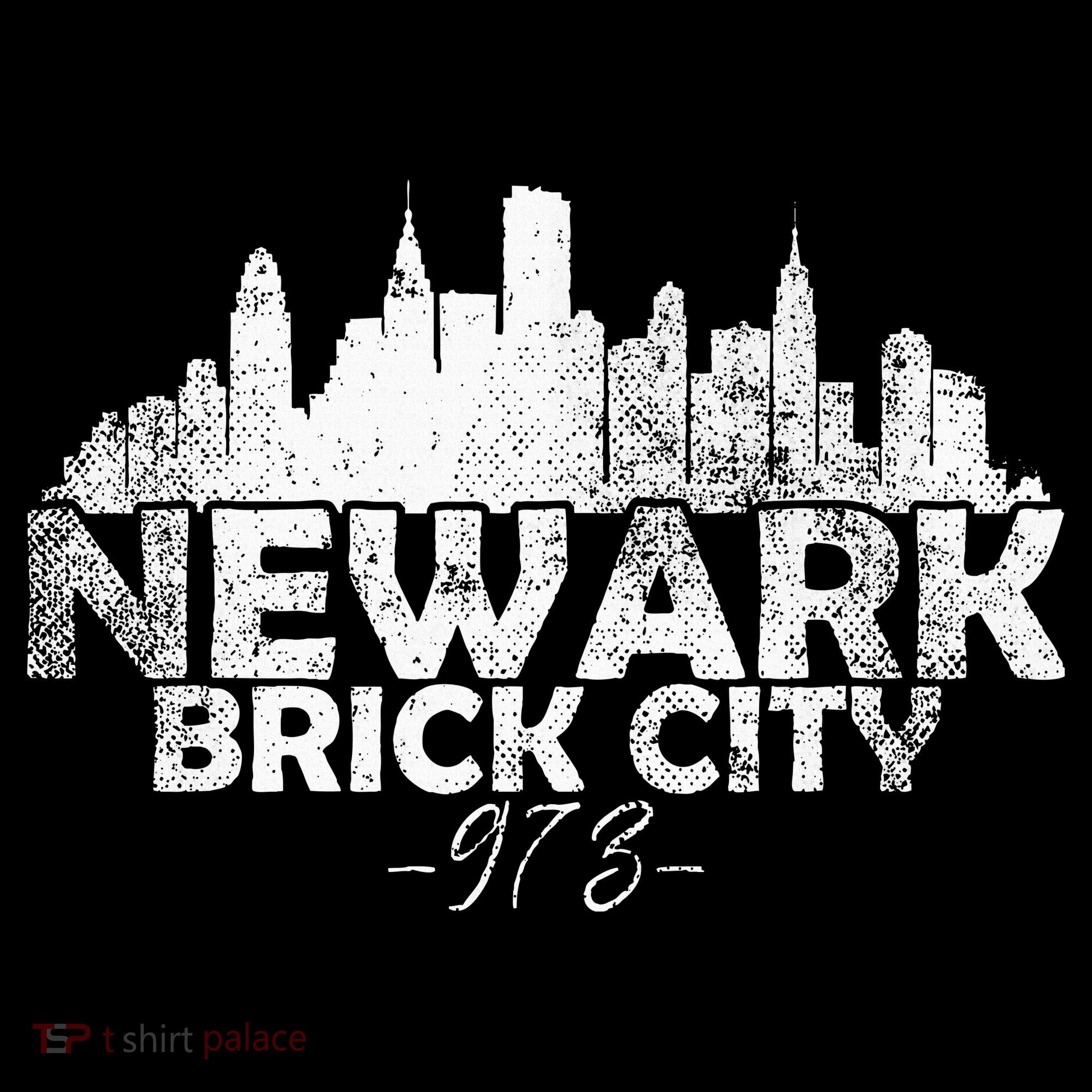 Newark New Jersey Nj Brick City Skyline Women's Hoodie