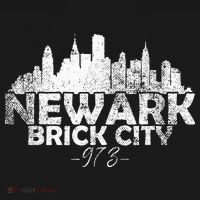 Newark New Jersey Nj Brick City Skyline Baby Bodysuit thumb 2
