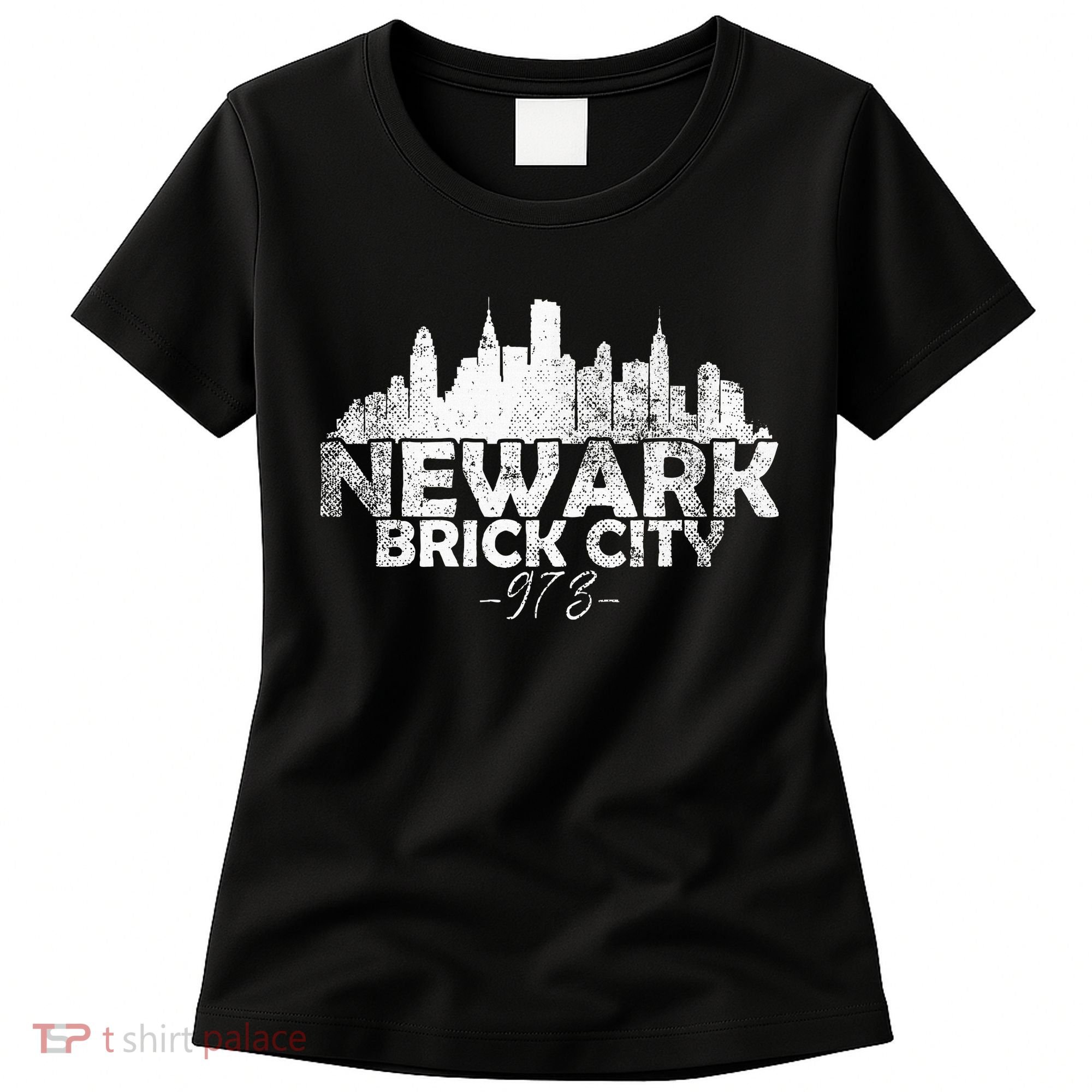 Newark New Jersey Nj Brick City Skyline Women's T-Shirt