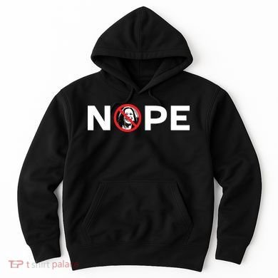 Nope No Kamala Sign Anti Kamala Harris Hoodie