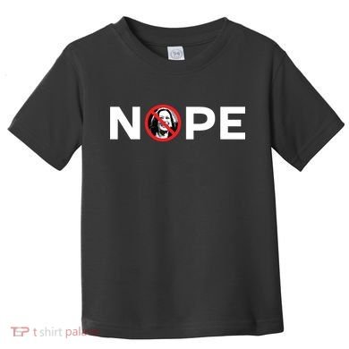 Nope No Kamala Sign Anti Kamala Harris Toddler T-Shirt