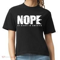 Nope No Kings In America Comfort Colors Boxy T-Shirt thumb 0