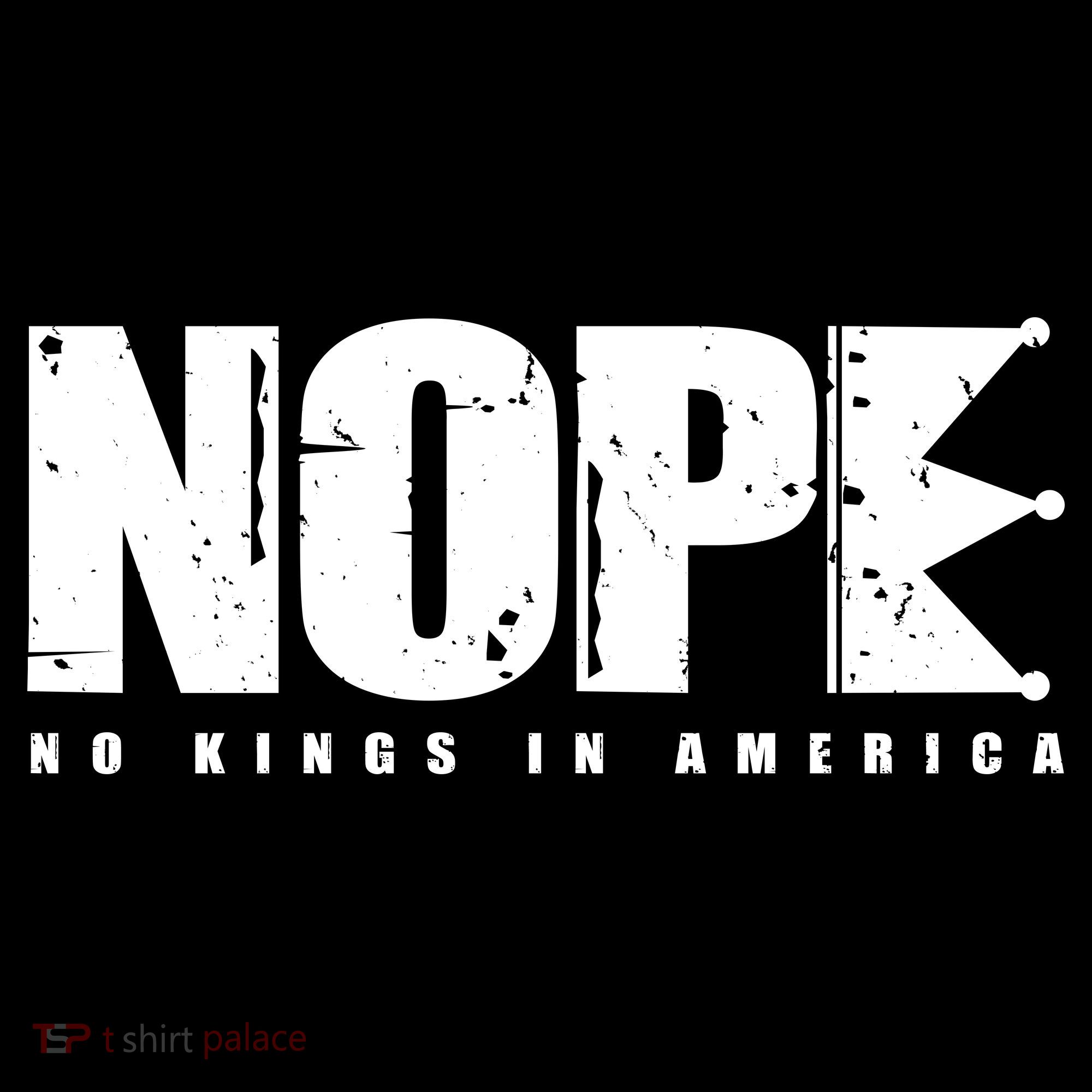 Nope No Kings In America Women's Hoodie
