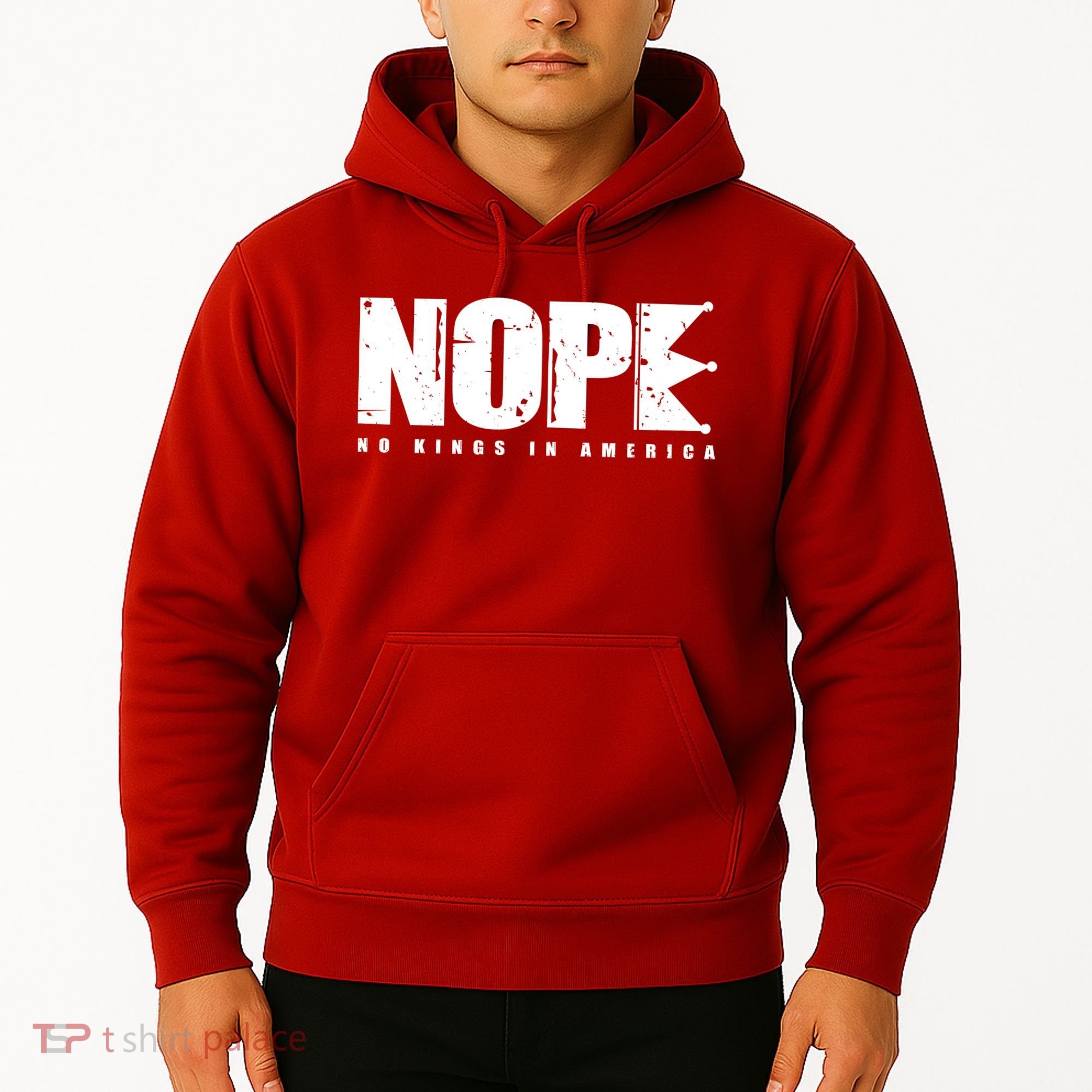 Nope No Kings In America Hoodie