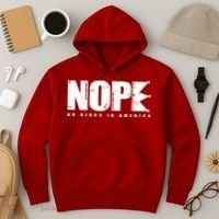 Nope No Kings In America Hoodie thumb 3