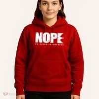 Nope No Kings In America Hoodie thumb 5