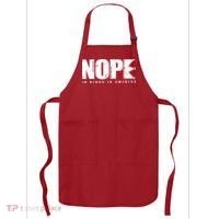 Nope No Kings In America Apron thumb 0