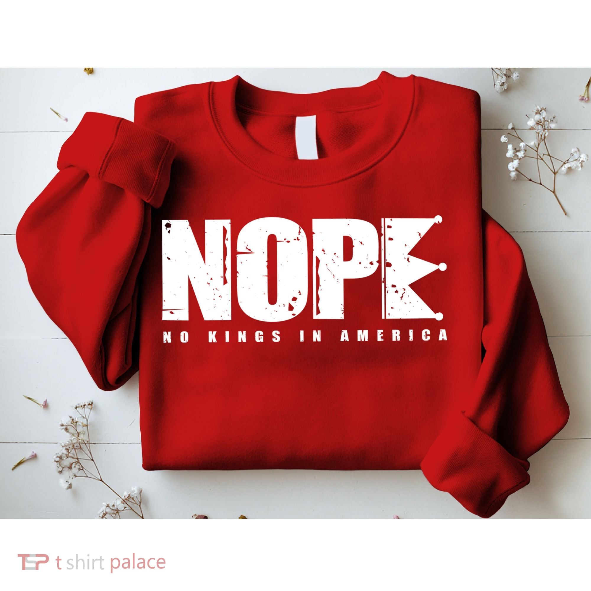 Nope No Kings In America Sweatshirt