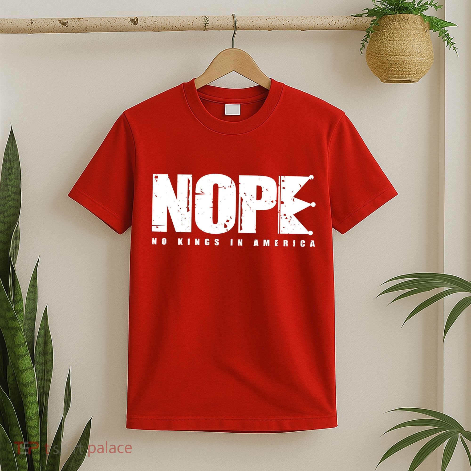Nope No Kings In America T-Shirt
