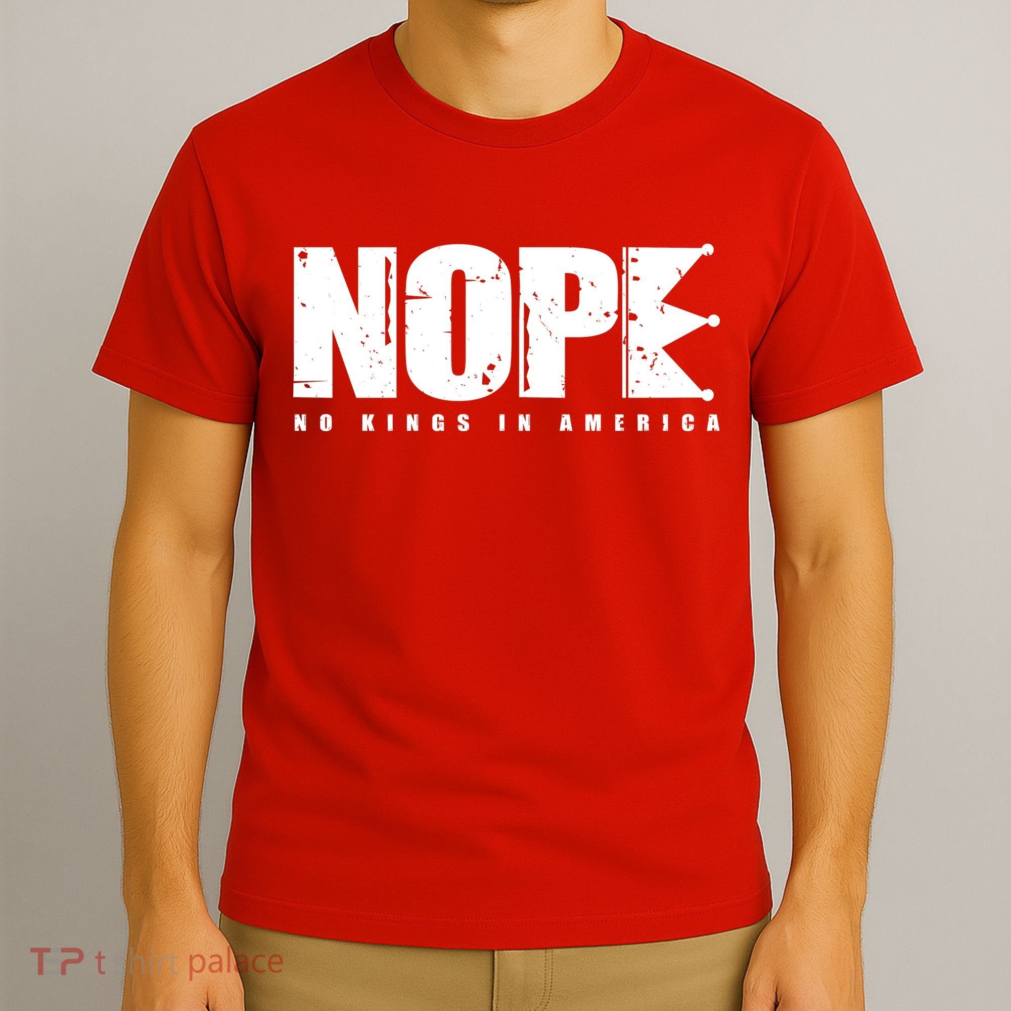 Nope No Kings In America T-Shirt