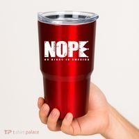 Nope No Kings In America Tumbler thumb 2