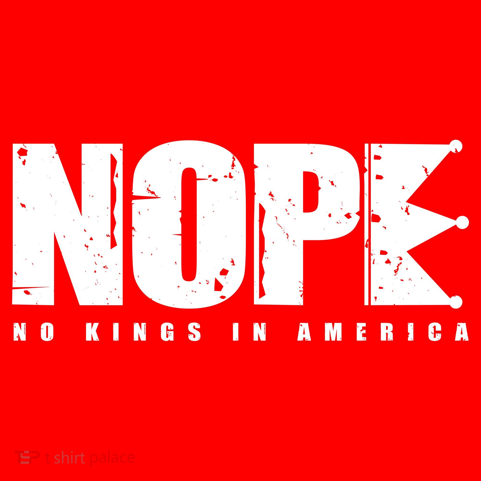 Nope No Kings In America Mousepad