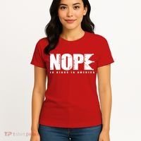 Nope No Kings In America Women's T-Shirt thumb 4