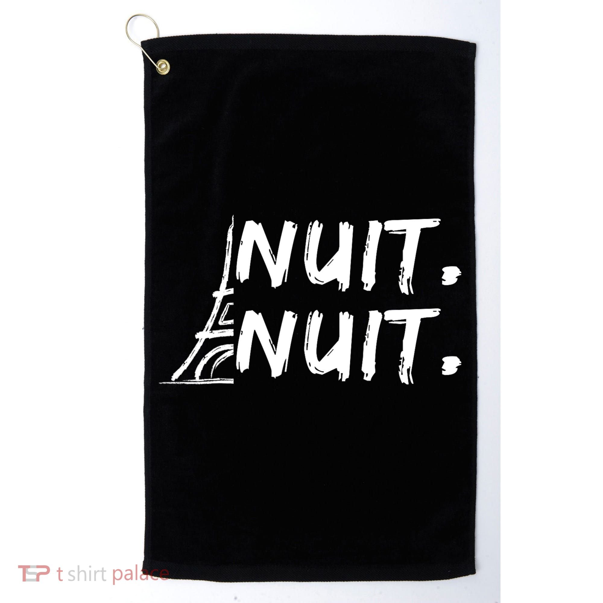 Nuit Nuit Lover Basketball Golf Towel