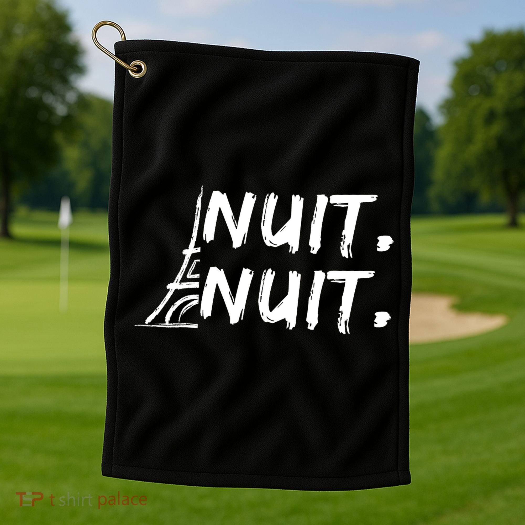 Nuit Nuit Lover Basketball Golf Towel