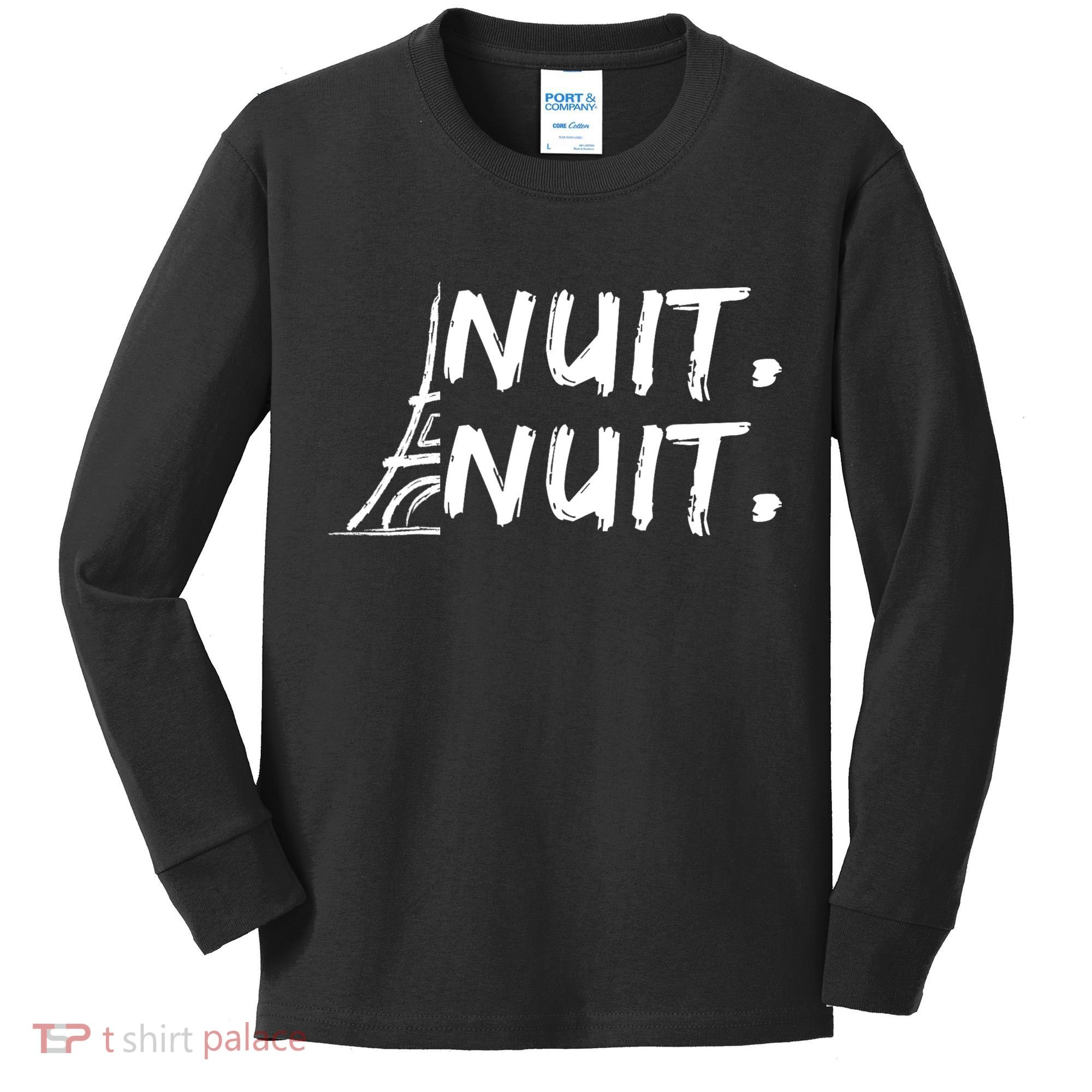 Nuit Nuit Lover Basketball Kids Long Sleeve Shirt
