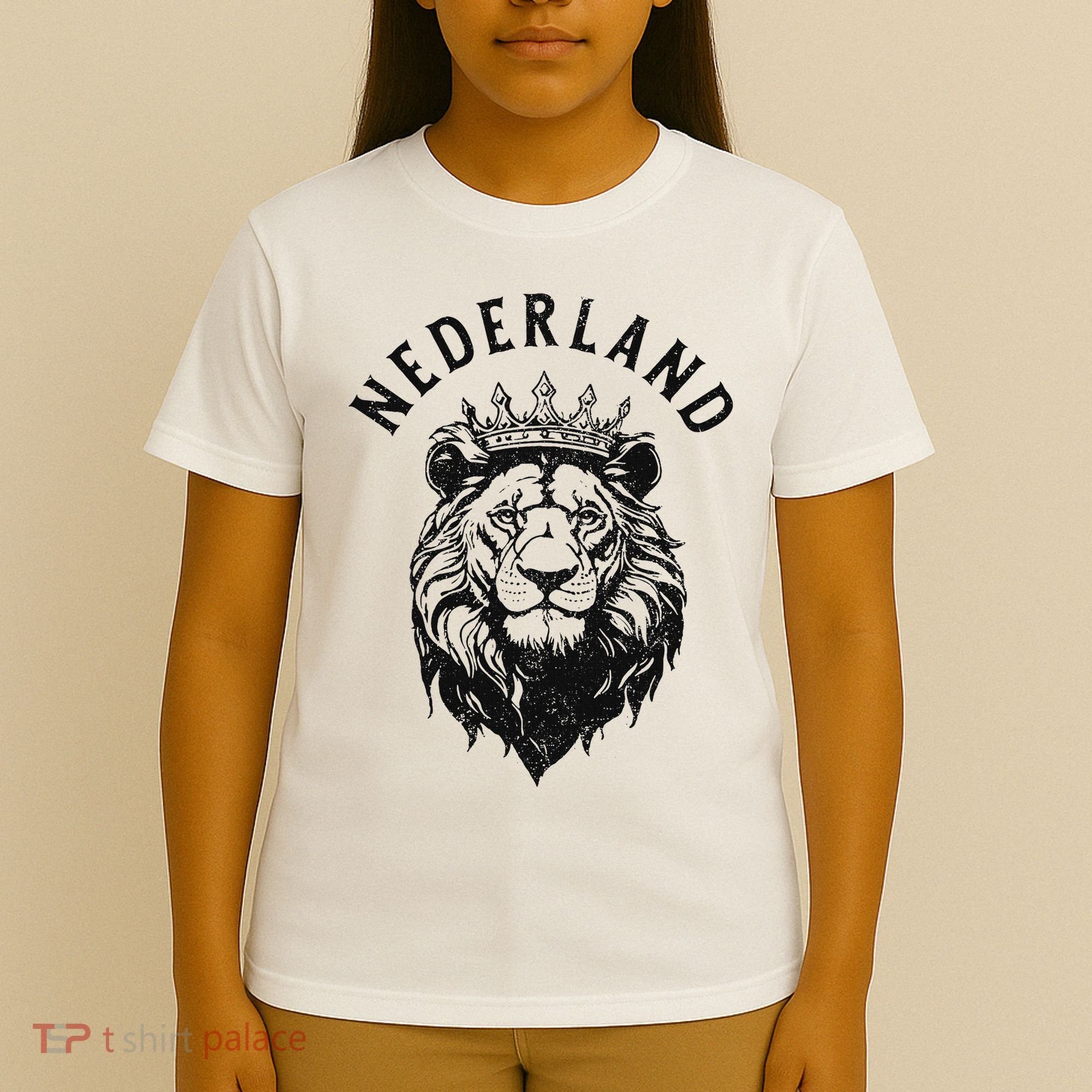 Nederland Netherlands Lion Dutch Holland Vintage Orange T-Shirt