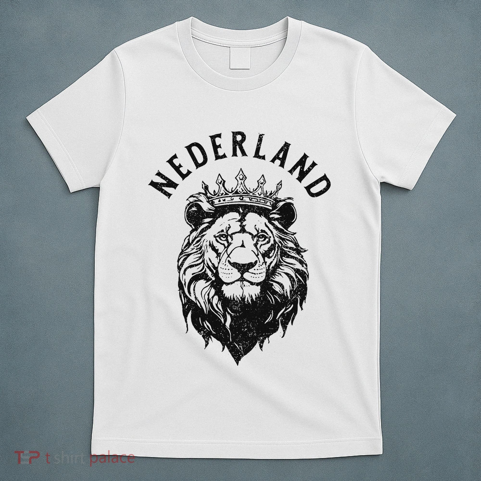 Nederland Netherlands Lion Dutch Holland Vintage Orange T-Shirt