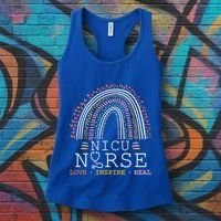 Nicu Nurse Love Inspire Heal Medicine Healthcare Gift Women's Tank Top thumb 3