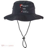 Naughty Nice List Was Left Unsupervised Christmas Bucket Hat thumb 0