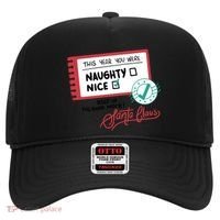 Naughty Nice List Santa Hat thumb 0