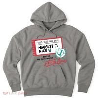Naughty Nice List Santa Hoodie thumb 0