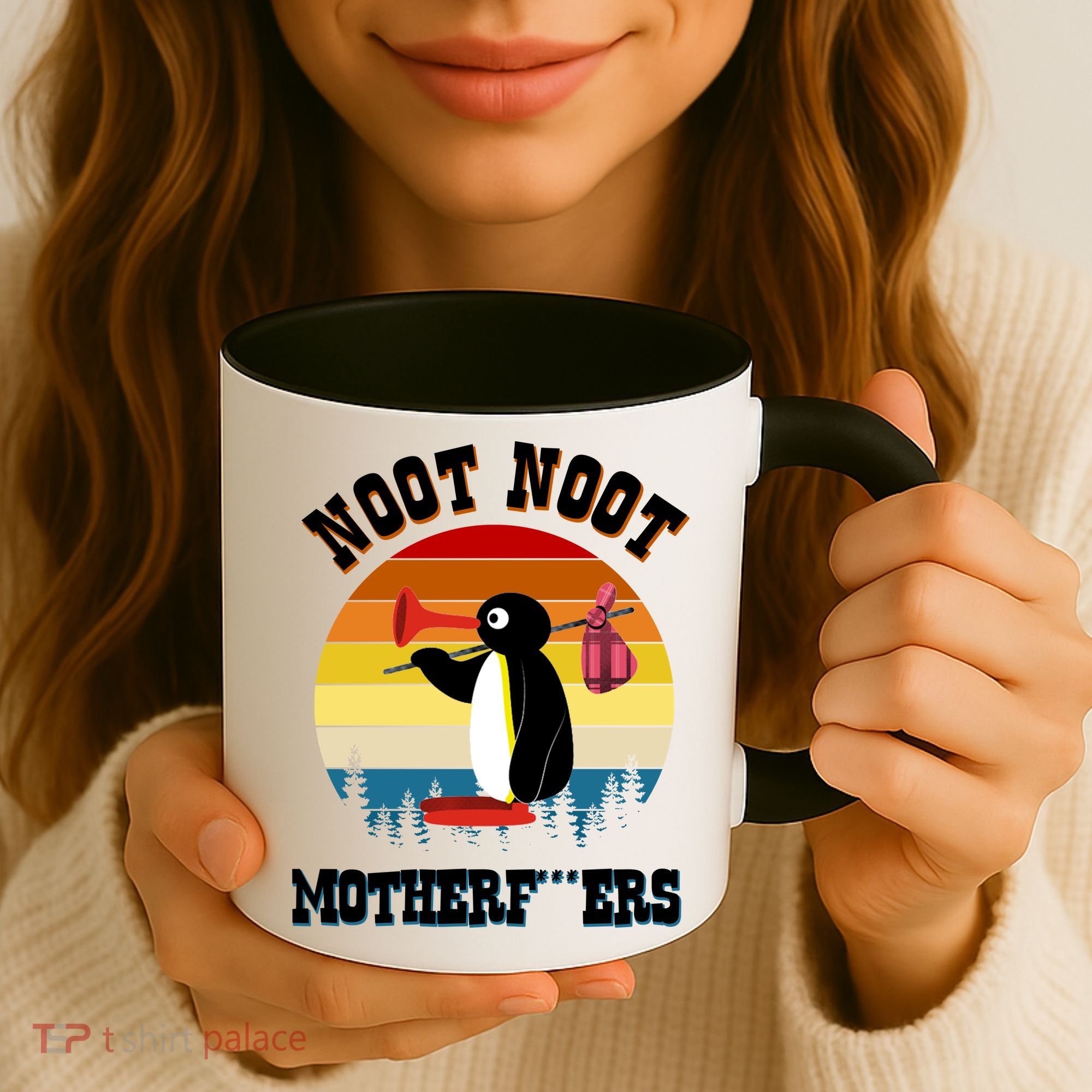 Noot Noot Motherf***ers Penguin Coffee Mug
