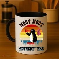 Noot Noot Motherf***ers Penguin Coffee Mug thumb 4