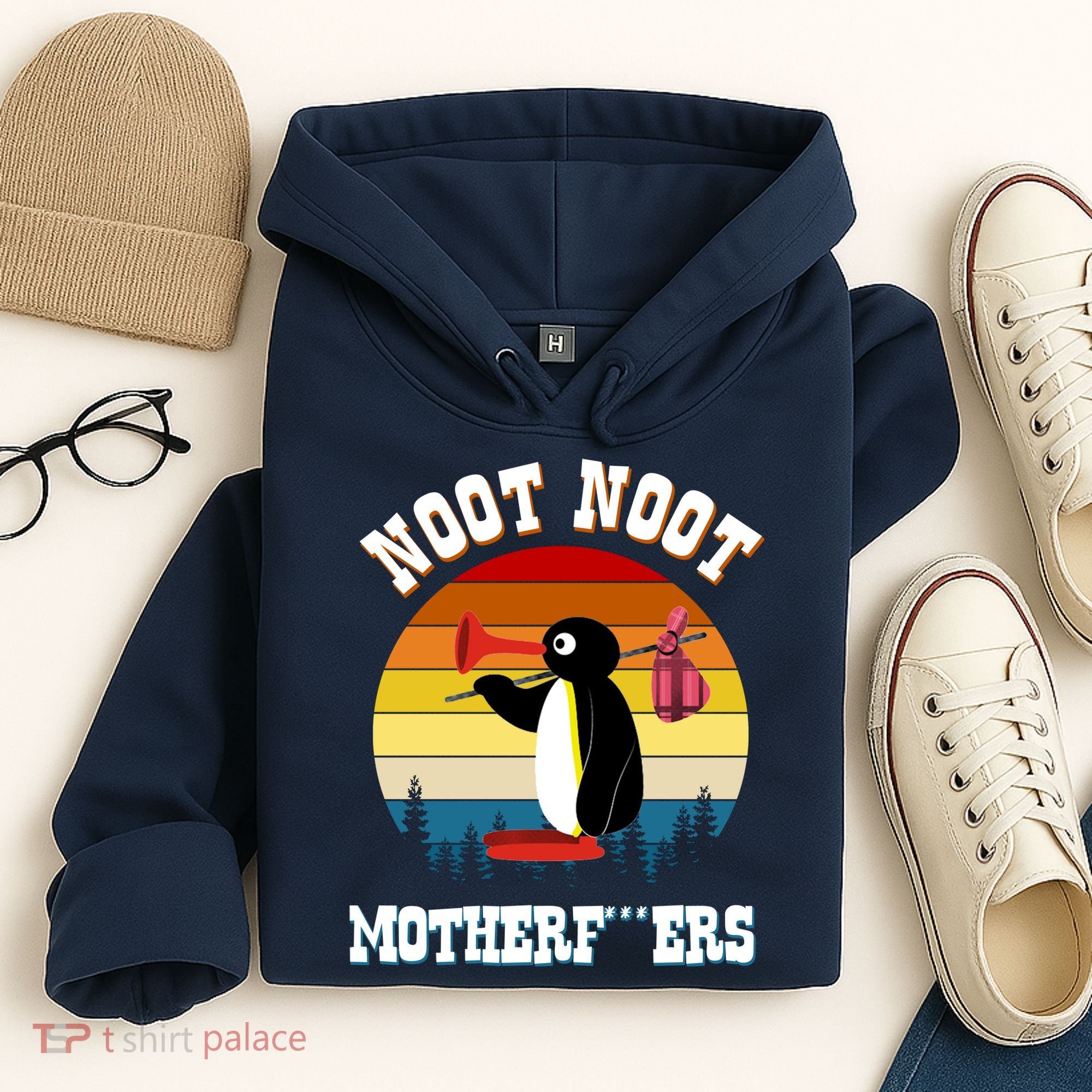 Noot Noot Motherf***ers Penguin Hoodie