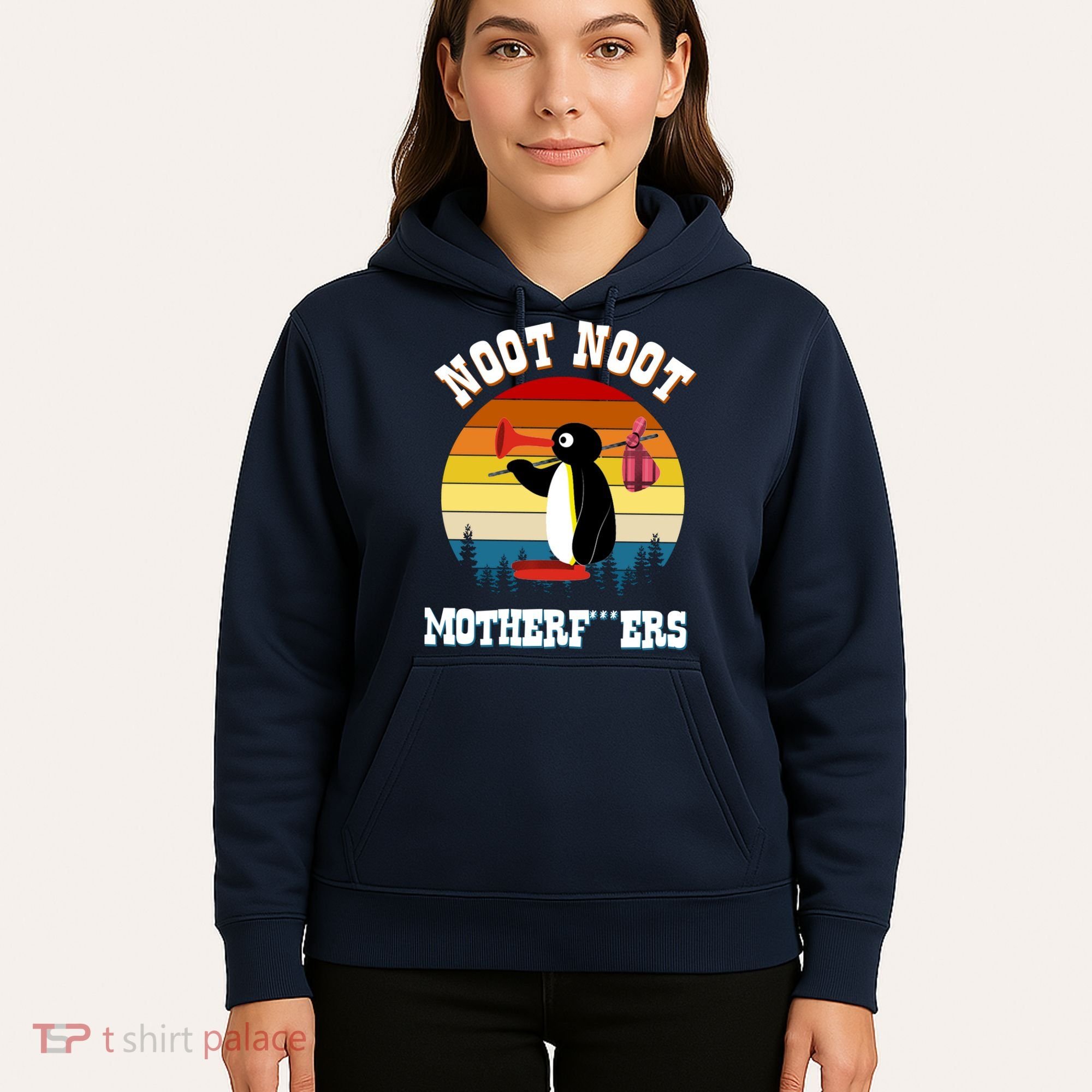 Noot Noot Motherf***ers Penguin Hoodie