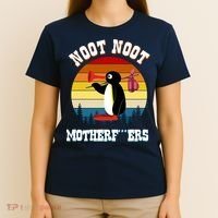 Noot Noot Motherf***ers Penguin T-Shirt thumb 4