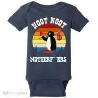 Noot Noot Motherf***ers Penguin Baby Bodysuit thumb 0